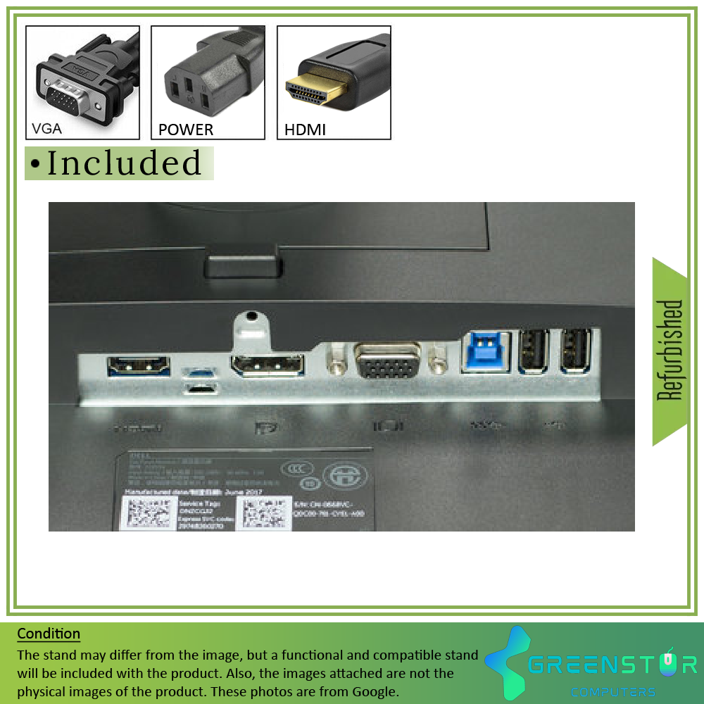 Refurbished(Good) - Dell Professional-Series P2217 22" Widescreen 1680x1050 HD+ LED Backlight LCD TN Panel Monitor